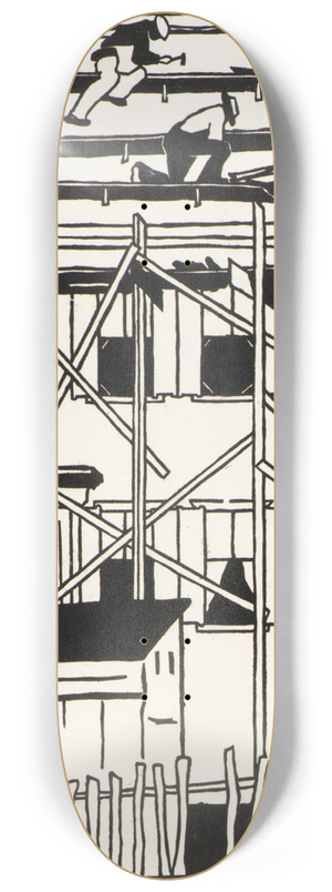 Mildred McMillen - Untitled 8.25 inch art skate deck