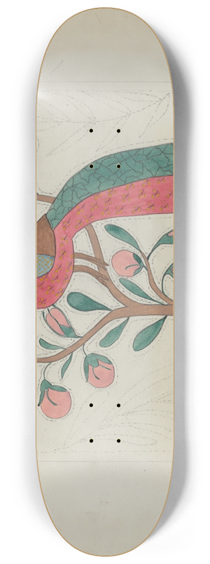 Mildred Prince - Applique Quilt 8.25 inch art skate deck