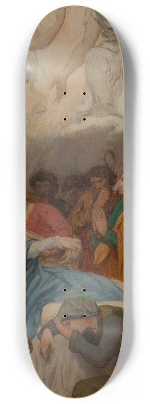 mile Bin - La Mort de la Vierge 8.25 inch art skate deck mile Bin - La Mort de la Vierge 8.25 inch art skate deck