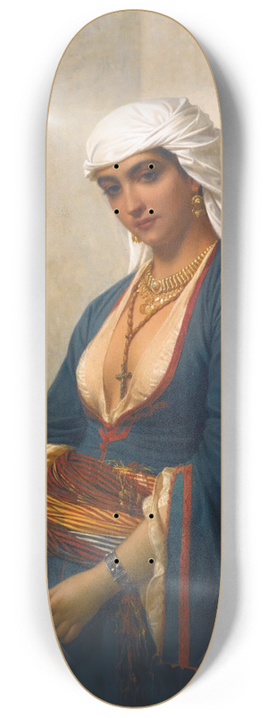 mile Vernet-Lecomte - La fidle 8.25 inch art skate deck