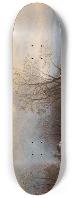 Anton Doll - A Vast Winter Landscape 8.25 inch art skate deck