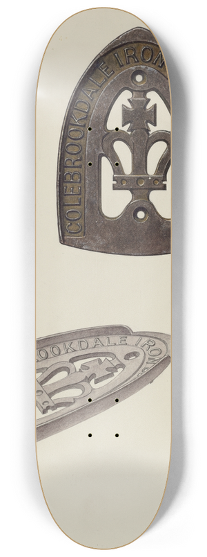 Milton Bevier - Trivet 8.25 inch art skate deck