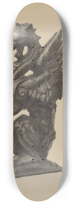 Milton Grubstein - Newel Figure 8.25 inch art skate deck