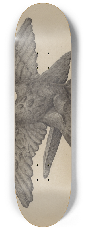 Milton Grubstein - Wall Anchor 8.25 inch art skate deck Milton Grubstein - Wall Anchor 8.25 inch art skate deck