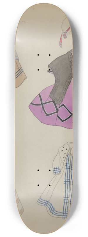 Mina Lowry - Doll and Wardrobe 8.25 inch art skate deck
