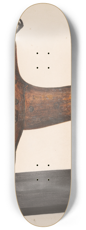 Mina Lowry - Figure of a Deer 8.25 inch art skate deck