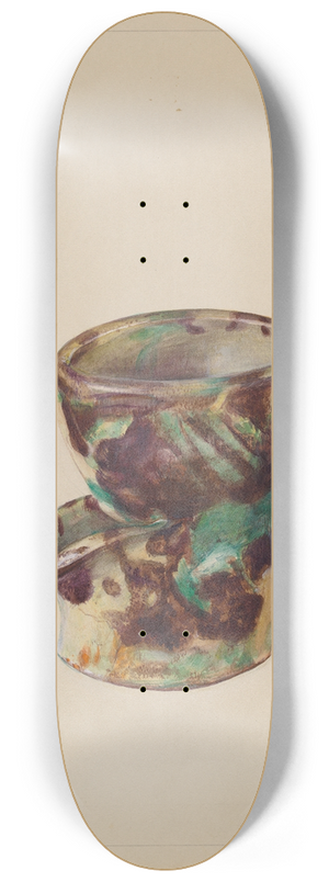 Mina Lowry - Shaving Mug 8.25 inch art skate deck