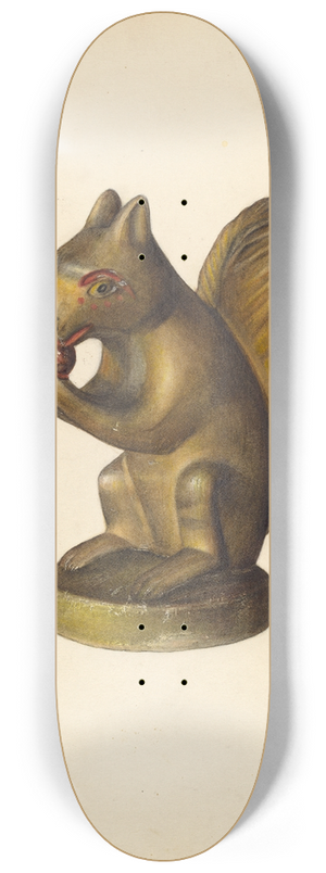 Mina Lowry - Squirrel 8.25 inch art skate deck