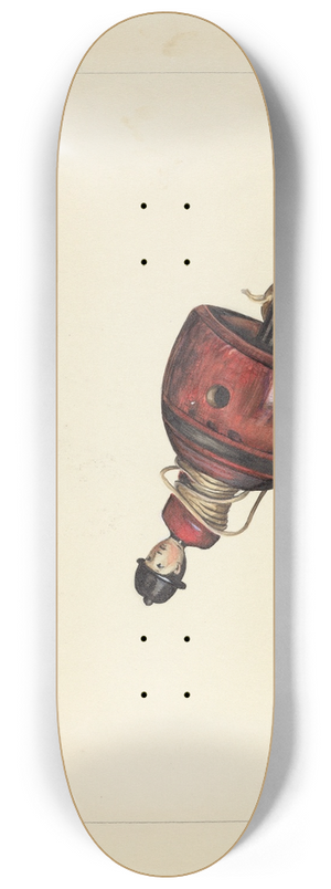 Mina Lowry - Top (With Winding String) 8.25 inch art skate deck