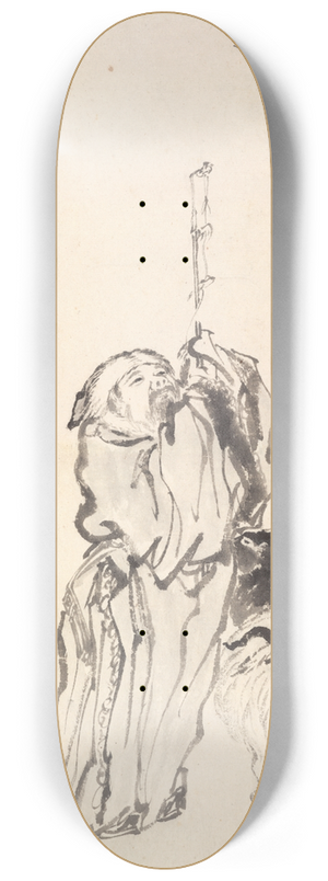 Min Zhen - Su Wu the Shepherd 8.25 inch art skate deck