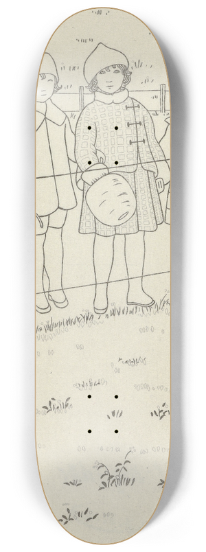 Monogrammist MFN - Costumes du matin 8.25 inch art skate deck