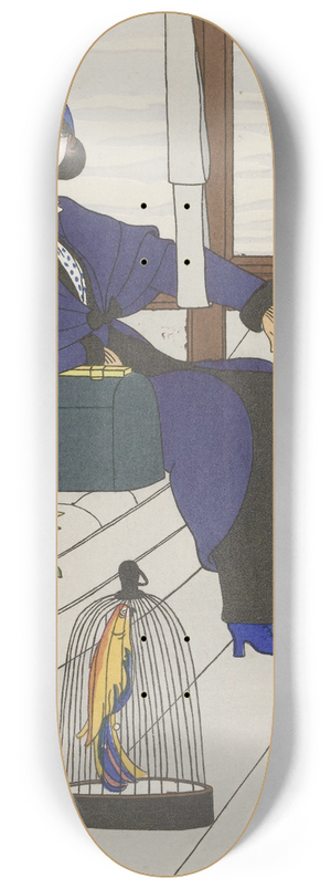 Monogrammist MFN - Manteau de voyag 8.25 inch art skate deck