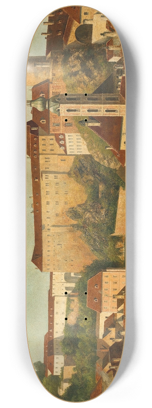 Moritz Stifter - Blick auf Krumau 8.25 inch art skate deck