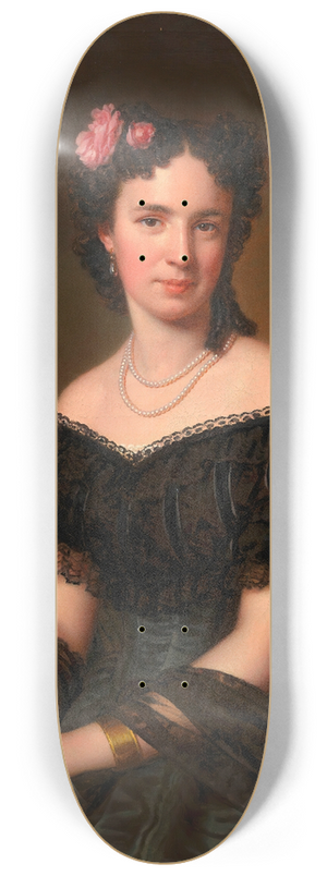 Anton Einsle - Theresia Stricker, geb. Grohe 8.25 inch art skate deck