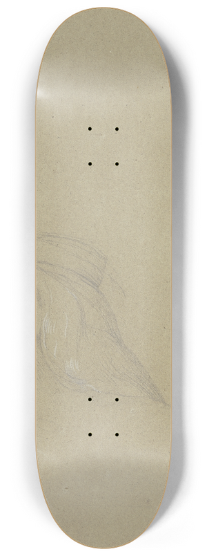 Moritz von Schwind - Zwei Kpfe zum Sngerkrieg 8.25 inch art skate deck