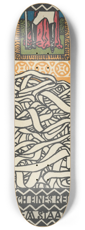 Moriz Jung - Editors Conservation with a Statesman 8.25 inch art skate deck