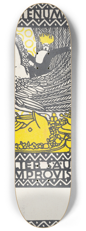 Moriz Jung - Gottlieb Suselin the Improviser 8.25 inch art skate deck