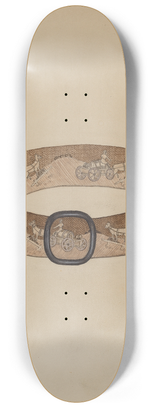 Nancy Crimi - Belt 8.25 inch art skate deck