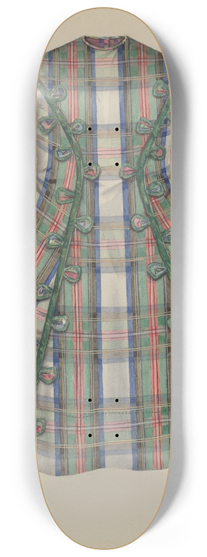 Nancy Crimi - Childs Dress 8.25 inch art skate deck