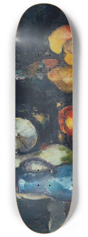 Anton Faistauer - Stillleben Mit Uhr 8.25 inch art skate deck