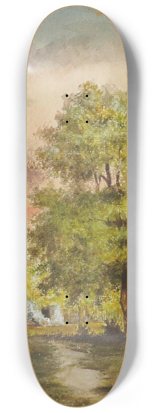 Narcisse-Virgile Diaz de La Pea - Vue dune clairire 8.25 inch art skate deck