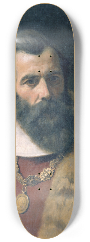 Natale Schiavone - Brtiger Mann in altdeutscher Tracht 8.25 inch art skate deck