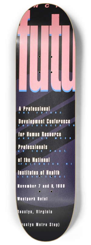 National Institutes of Health - Future 8.25 inch art skate deck