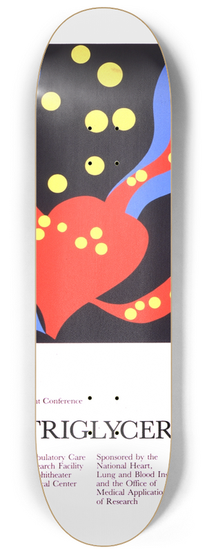 National Institutes of Health - Hypertriglyceridemia 8.25 inch art skate deck