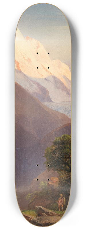 Anton Hansch - Der Groglockner 8.25 inch art skate deck