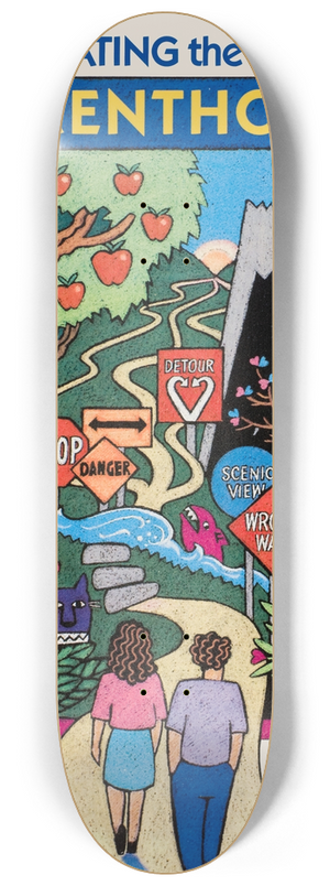 National Institutes of Health - Negotiating the paths to parenthood 8.25 inch art skate deck