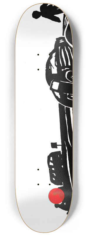 National Institutes of Health - The National Head and Spinal Cord Injury Survey 8.25 inch art skate deck National Institutes of Health - The National Head and Spinal Cord Injury Survey 8.25 inch art skate deck