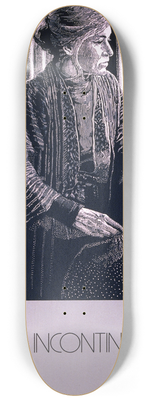 National Institutes of Health - Urinary incontinence in adults 8.25 inch art skate deck