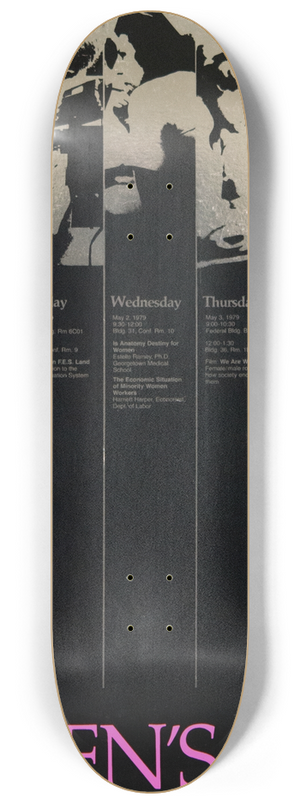 National Institutes of Health - Womens Week 8.25 inch art skate deck