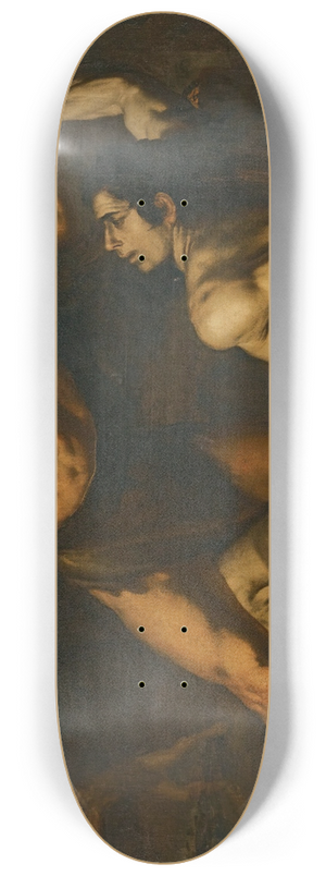 Neapolitan School - Cain And Abel 8.25 inch art skate deck