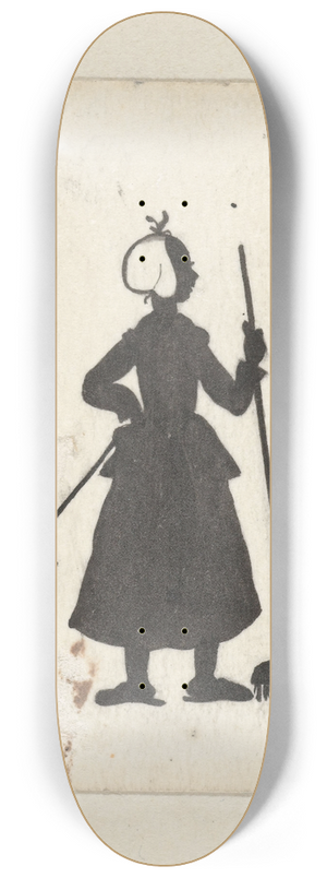 Nelly Bodenheim - Silhouet van een dienstmeid 8.25 inch art skate deck