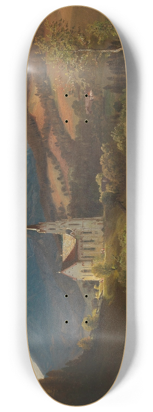 Anton Hlavacek - Bergkirche 8.25 inch art skate deck