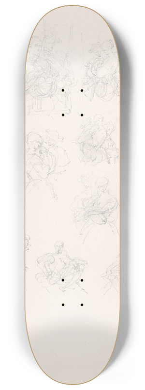 Nicaise De Keyser - Attitudes 8.25 inch art skate deck