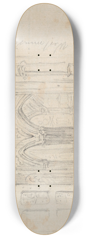Nicaise De Keyser - At Westminster Abbey 8.25 inch art skate deck