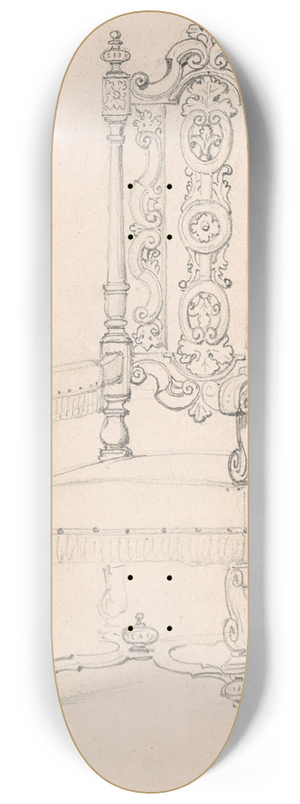 Nicaise De Keyser - Chair 8.25 inch art skate deck