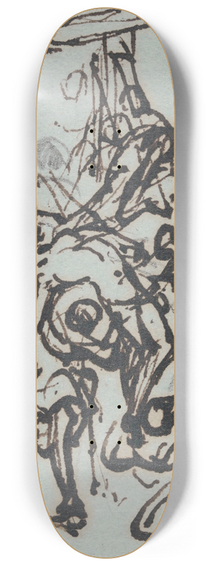 Nicaise De Keyser - Descent from the Cross 8.25 inch art skate deck