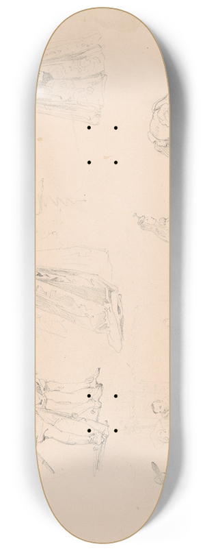 Nicaise De Keyser - Figures 8.25 inch art skate deck