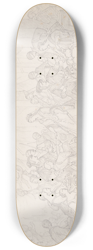 Nicaise De Keyser - Jacqueline of Wittelsbach 8.25 inch art skate deck