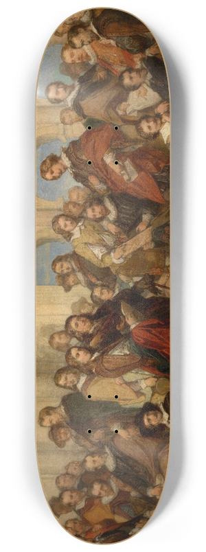 Nicaise De Keyser - Painters and Etchers 8.25 inch art skate deck