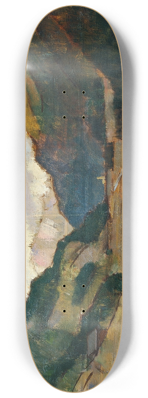 Anton Hula - Das Defereggental In Osttirol 8.25 inch art skate deck