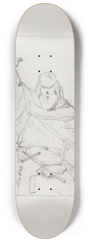 Nicaise De Keyser - Peter the Hermit 8.25 inch art skate deck