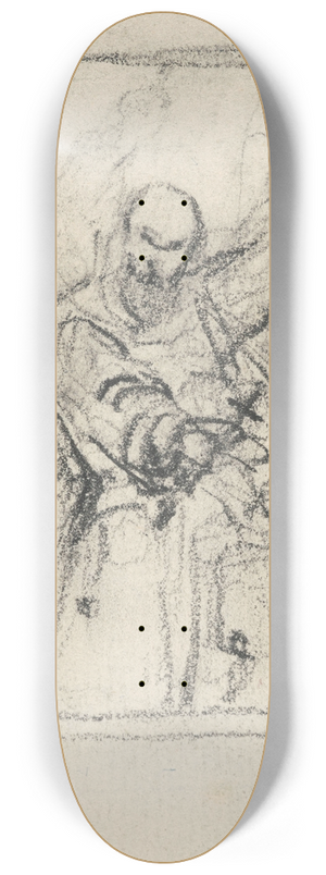 Nicaise De Keyser - Peter the Hermit 8.25 inch art skate deck