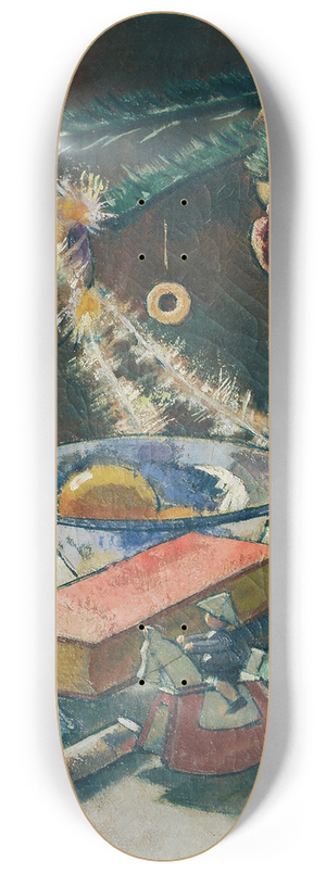Anton Hula - Stillleben Unter Dem Christbaum 8.25 inch art skate deck