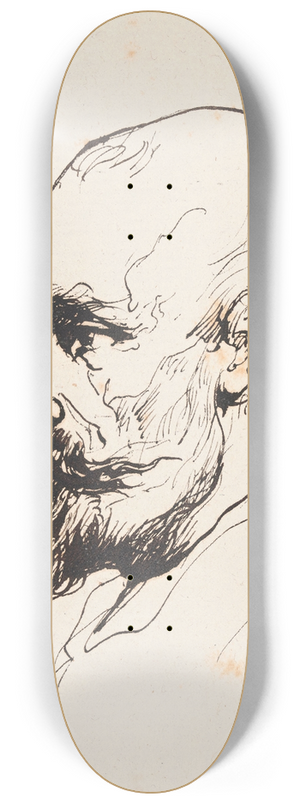 Nicaise De Keyser - Portrait of a Man 8.25 inch art skate deck Nicaise De Keyser - Portrait of a Man 8.25 inch art skate deck