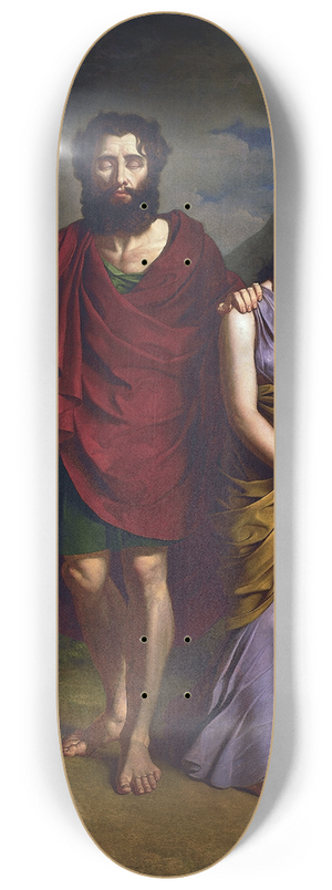 Antoni Brodowski - Oedipus And Antigone 8.25 inch art skate deck