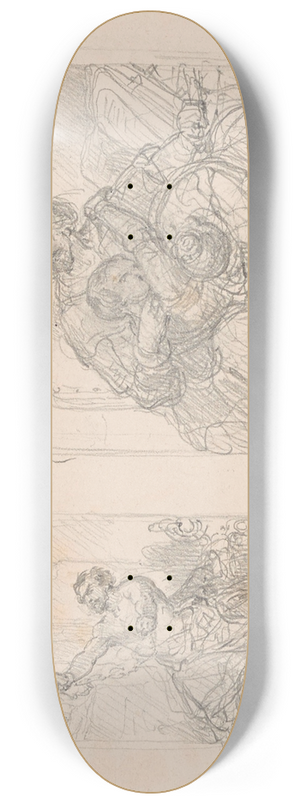 Nicaise De Keyser - The Corsair and The Persecution of the reformed 8.25 inch art skate deck